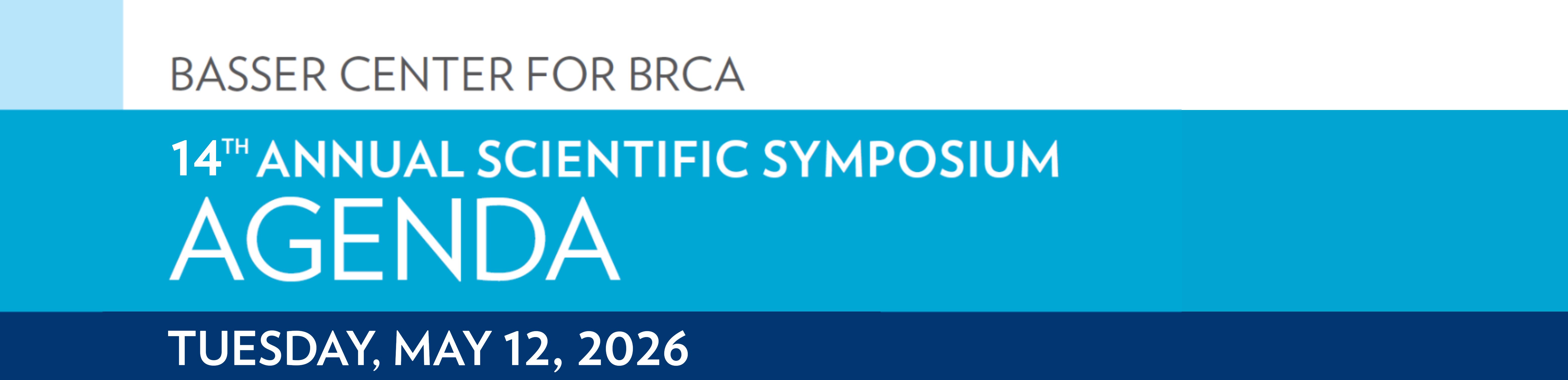 Day 1 of the Scientific Symposium Agenda