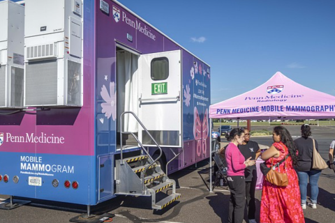 Parx Casino hosts a mammogram event