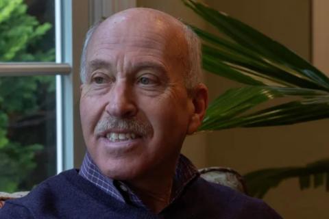 Man smiling at camera