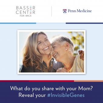 Facebook Share Image: What do you share with your mom? Reveal your #InvisibleGenes